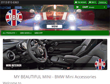 Tablet Screenshot of mybeautifulmini.com